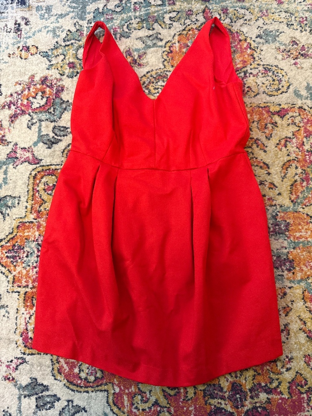 Red banana republic mini dress